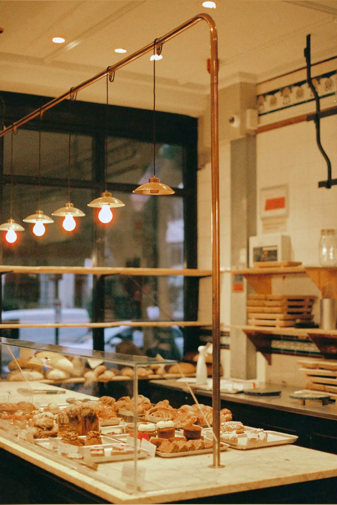 On the counter at Midnight Cookie Co.